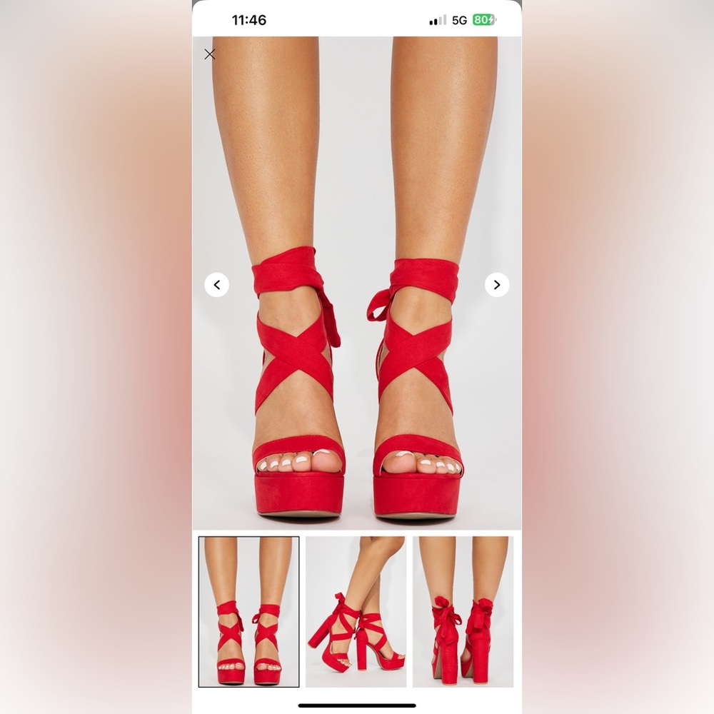 Fashion Nova ‘plot twist heels’